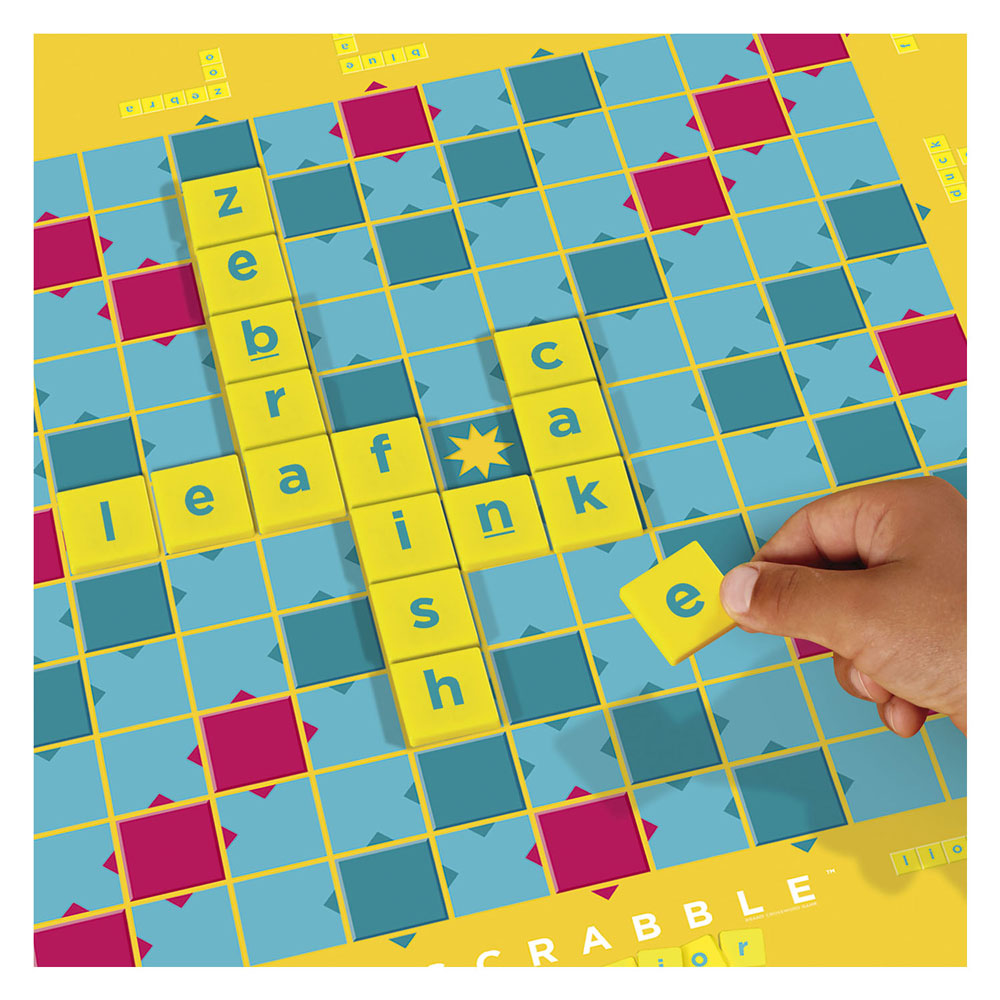Mattel Junior Scrabble Board Game (francese)