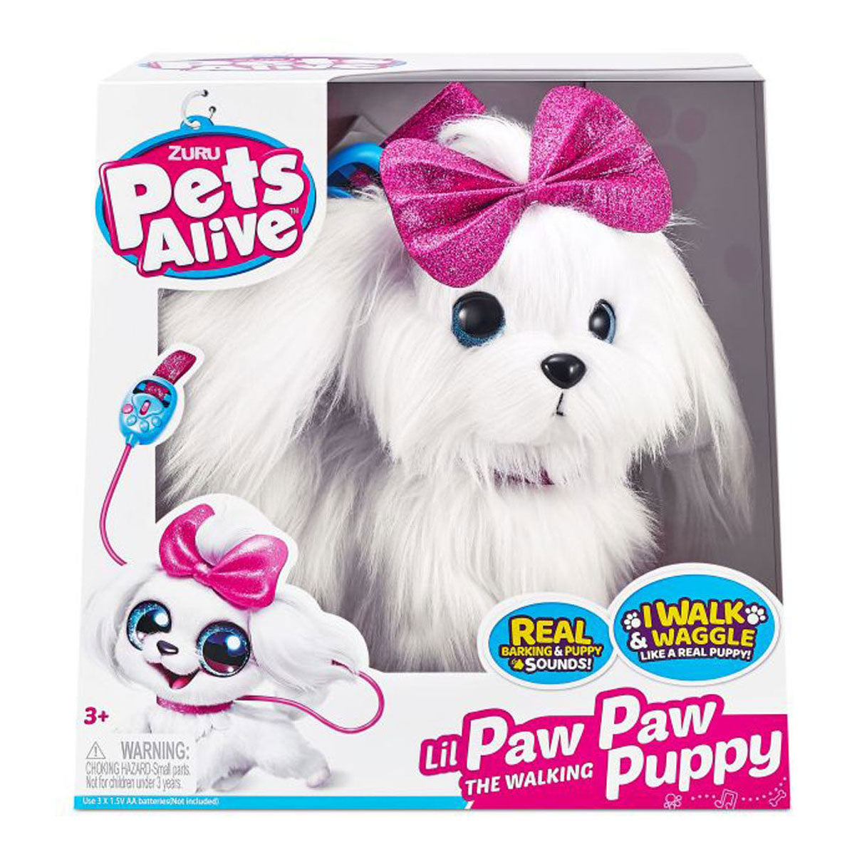 Zuru animaux de compagnie Alive Paw Paw Puppy Walking Puppy