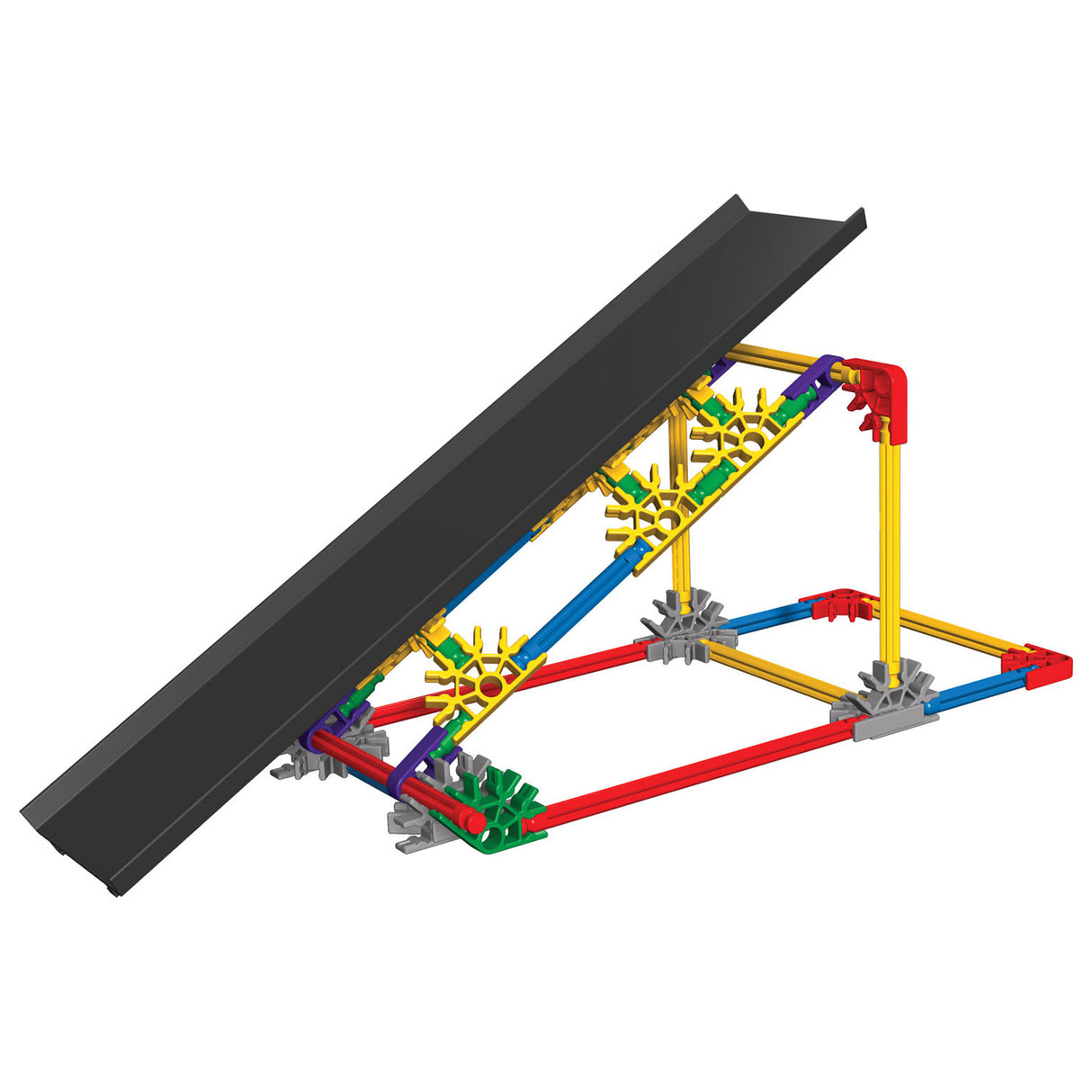 K'nex intro til enkle maskiner hjul aksler skrå Pla