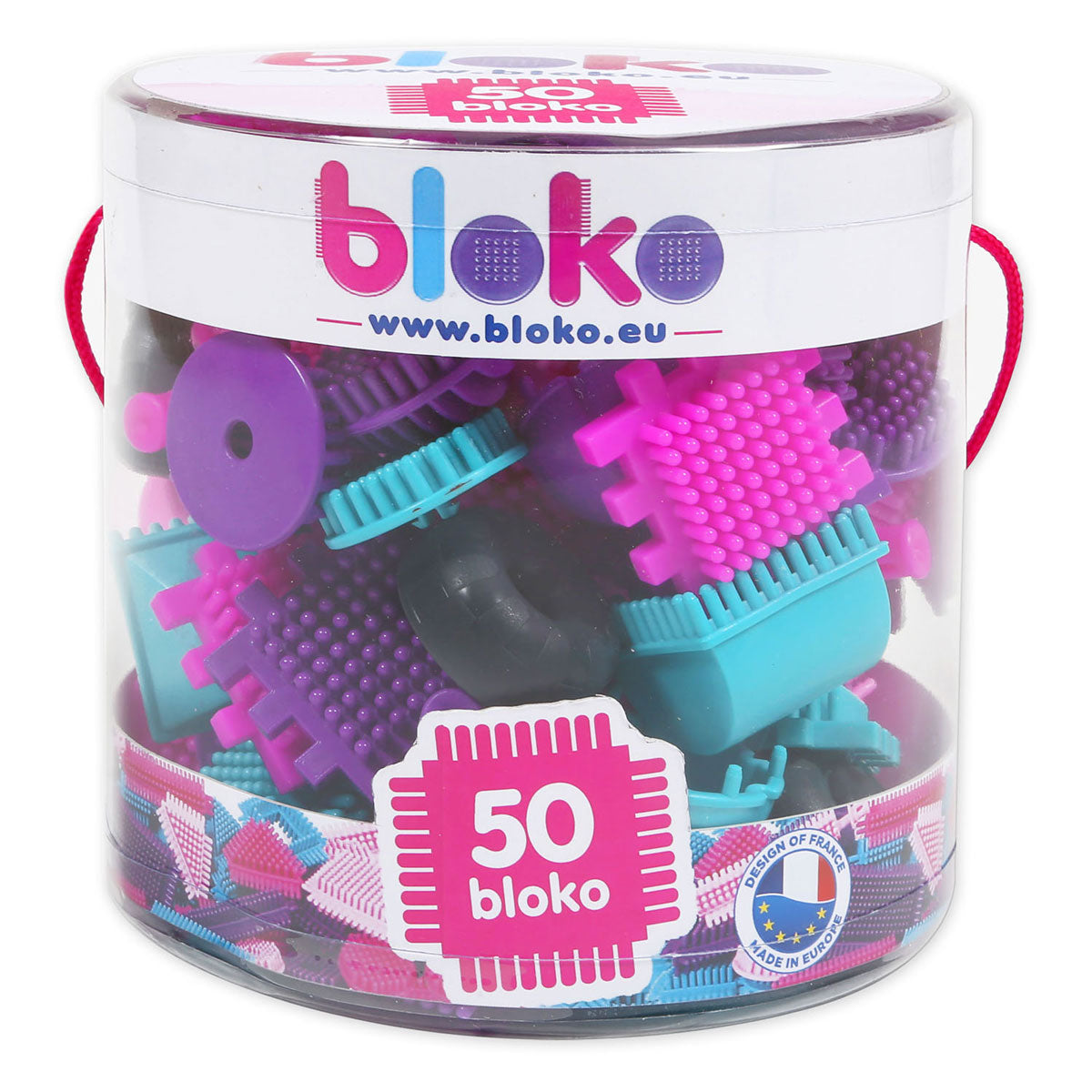BOTI BLOK NOPPER BLUKATY PINK, 50DLG.
