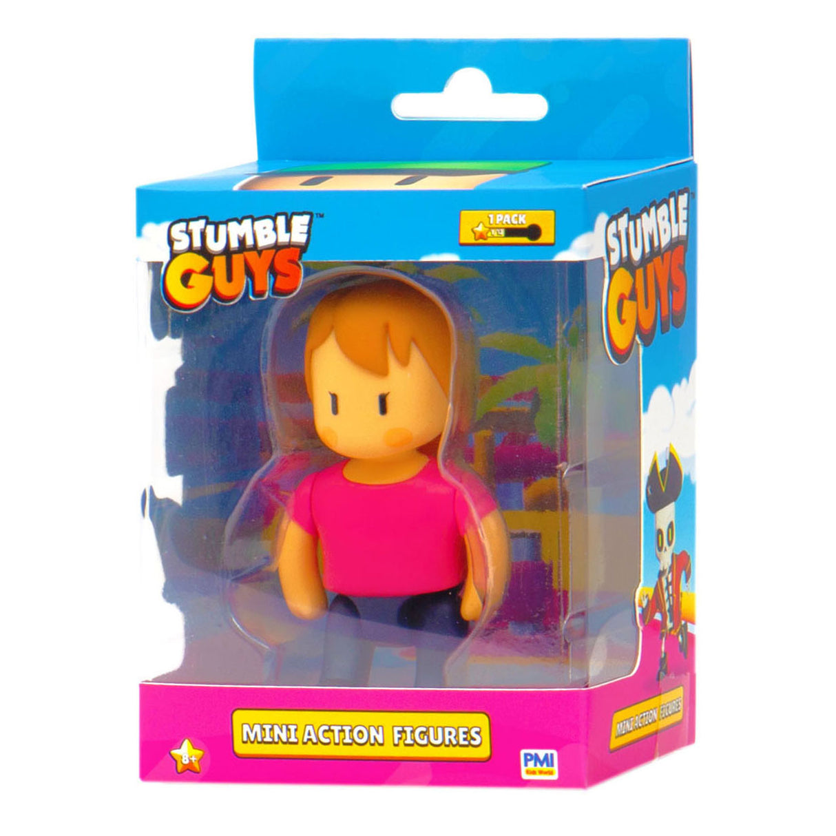 Boti Stumble Guys Mini Action Figure - MS. inciampare