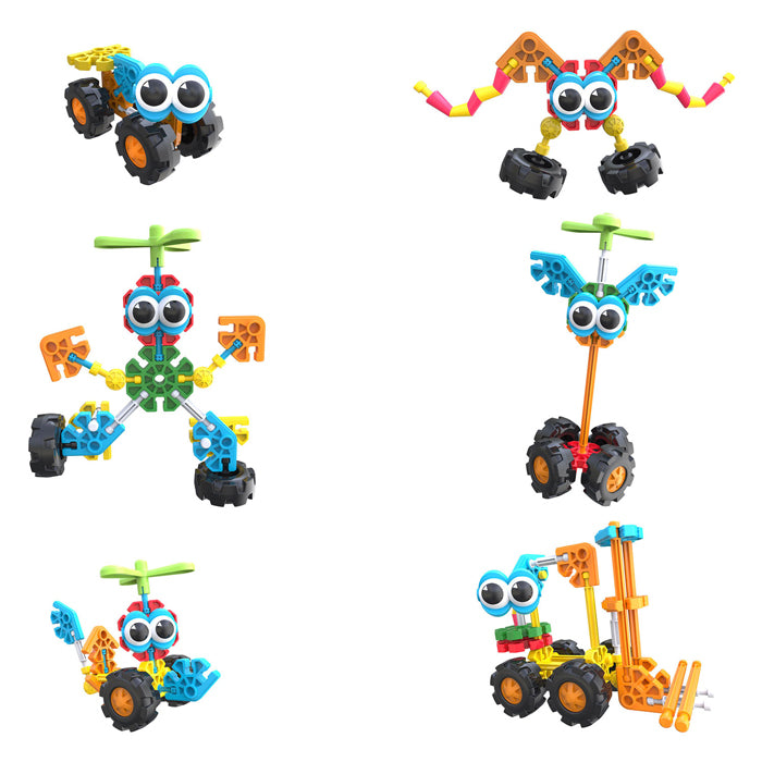 K'Nex Kid Knex Zoomin Buddies Bouwset, 48dlg.