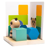 Hračky BS Hračky Panda's Puzzle Wood Forming Game