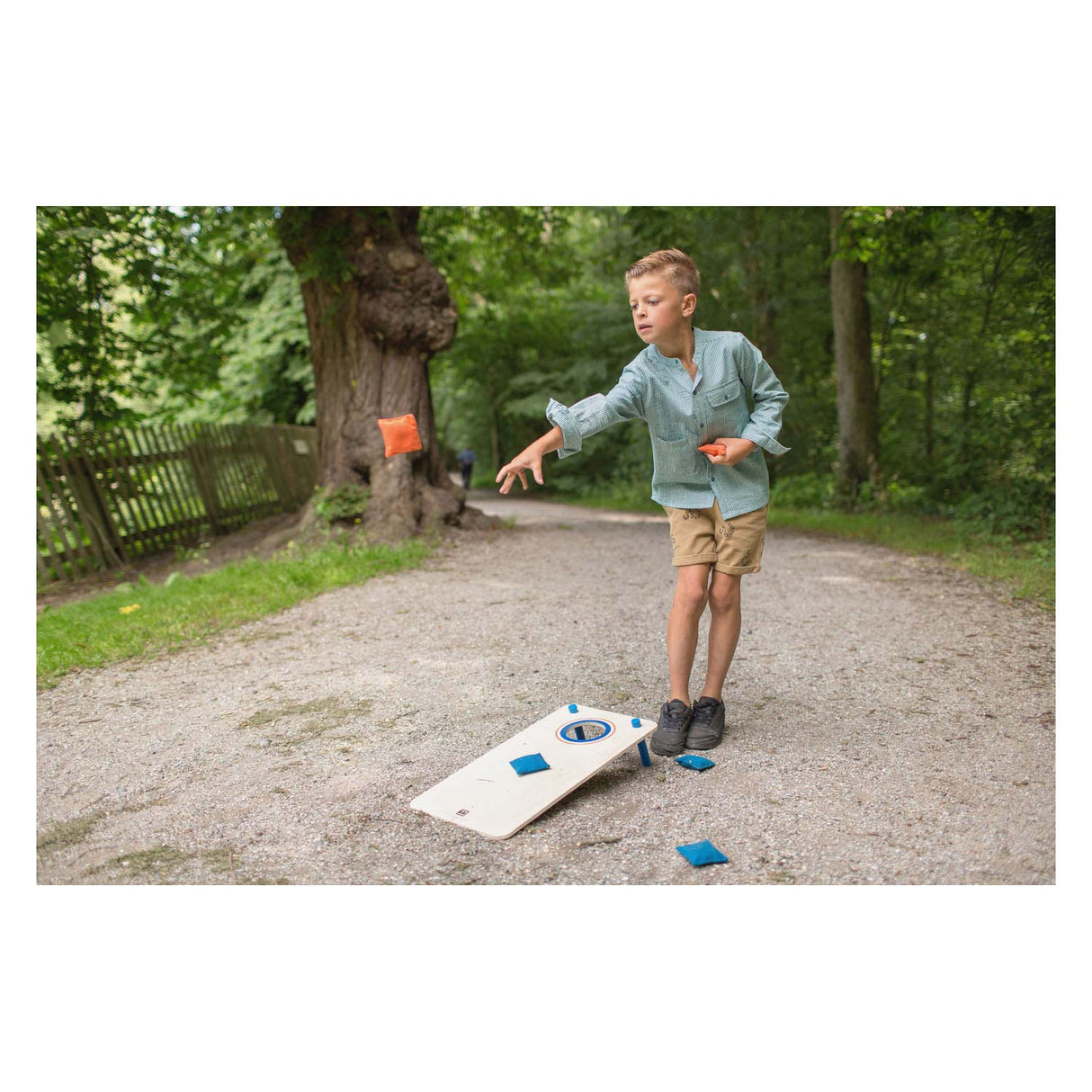 BS hračky hračky kukuřice Hole Hout Catching Throwing Game