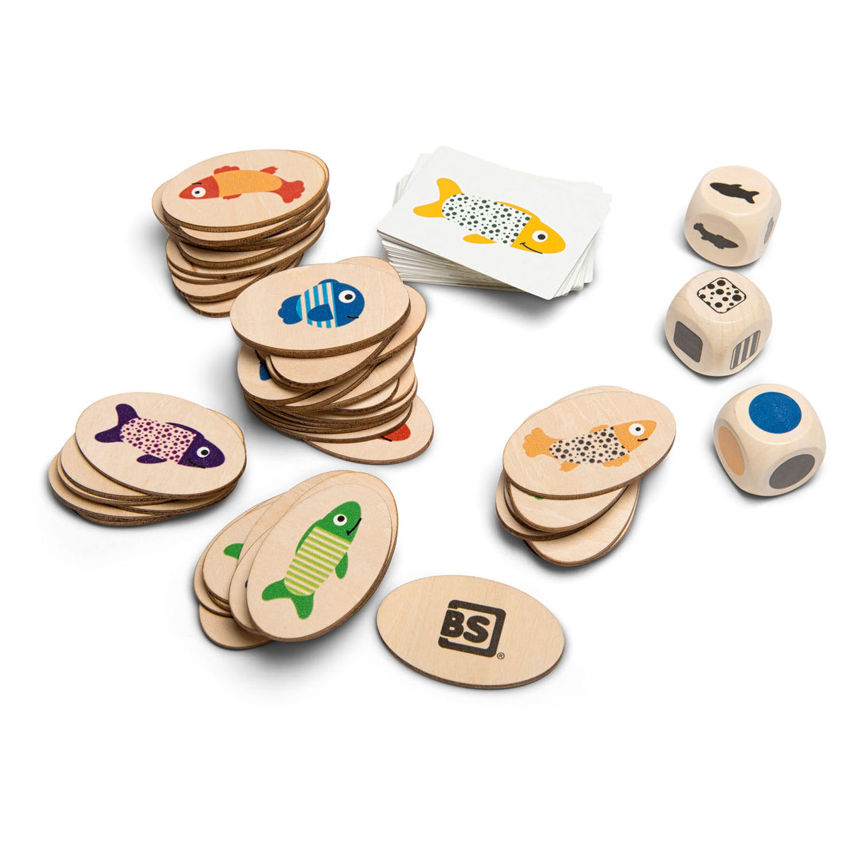 Jeu de bs jeu en bois trouve le poisson