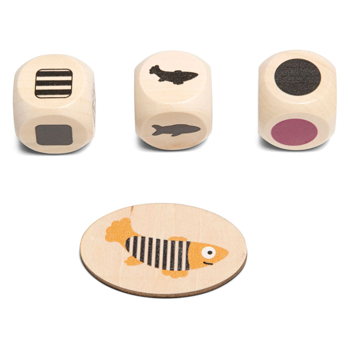 Jeu de bs jeu en bois trouve le poisson