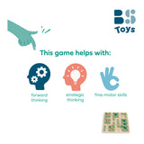 BS Toys Dots Boxes Game in legno