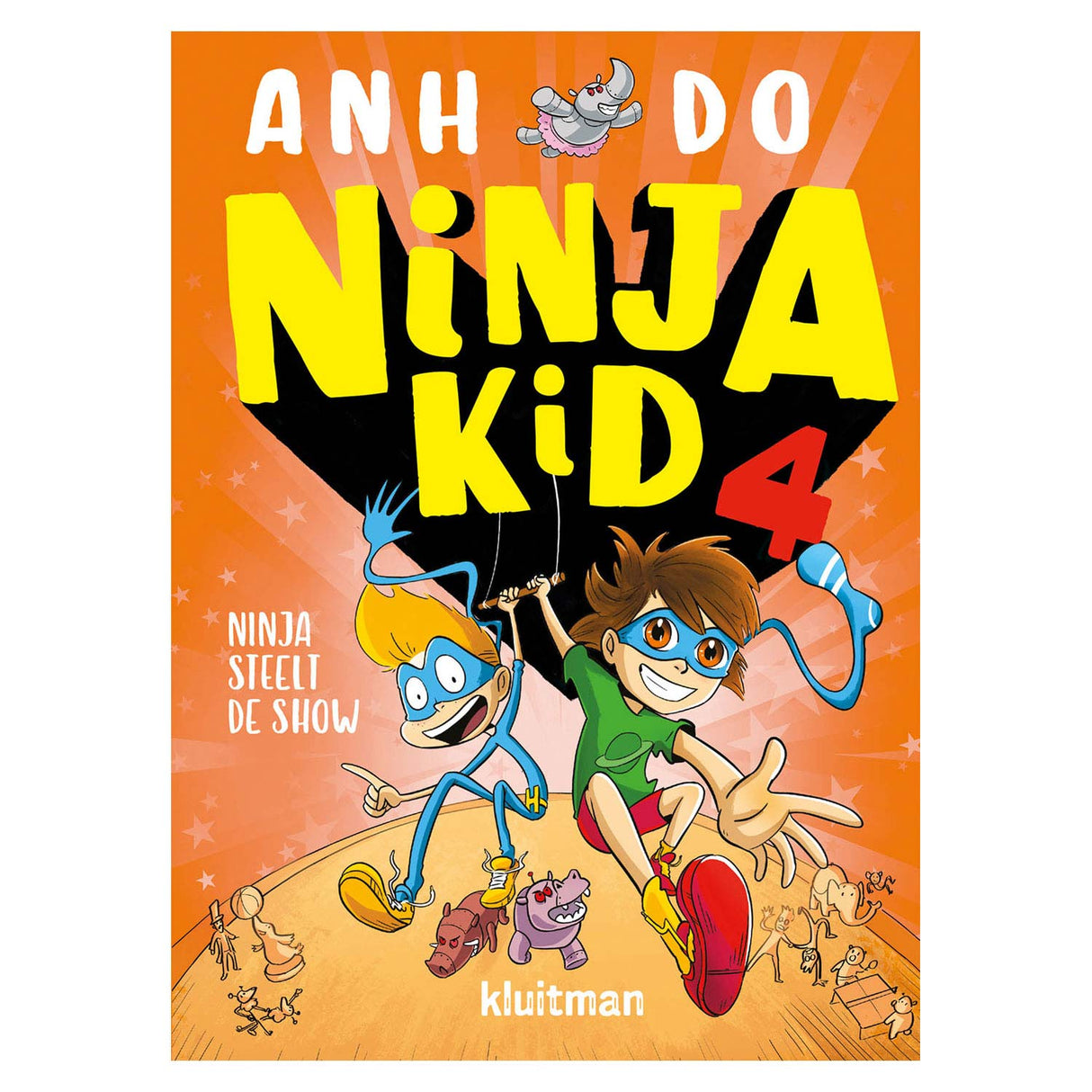 El editor Kluitman Ninja Kid 4 - Ninja roba el espectáculo