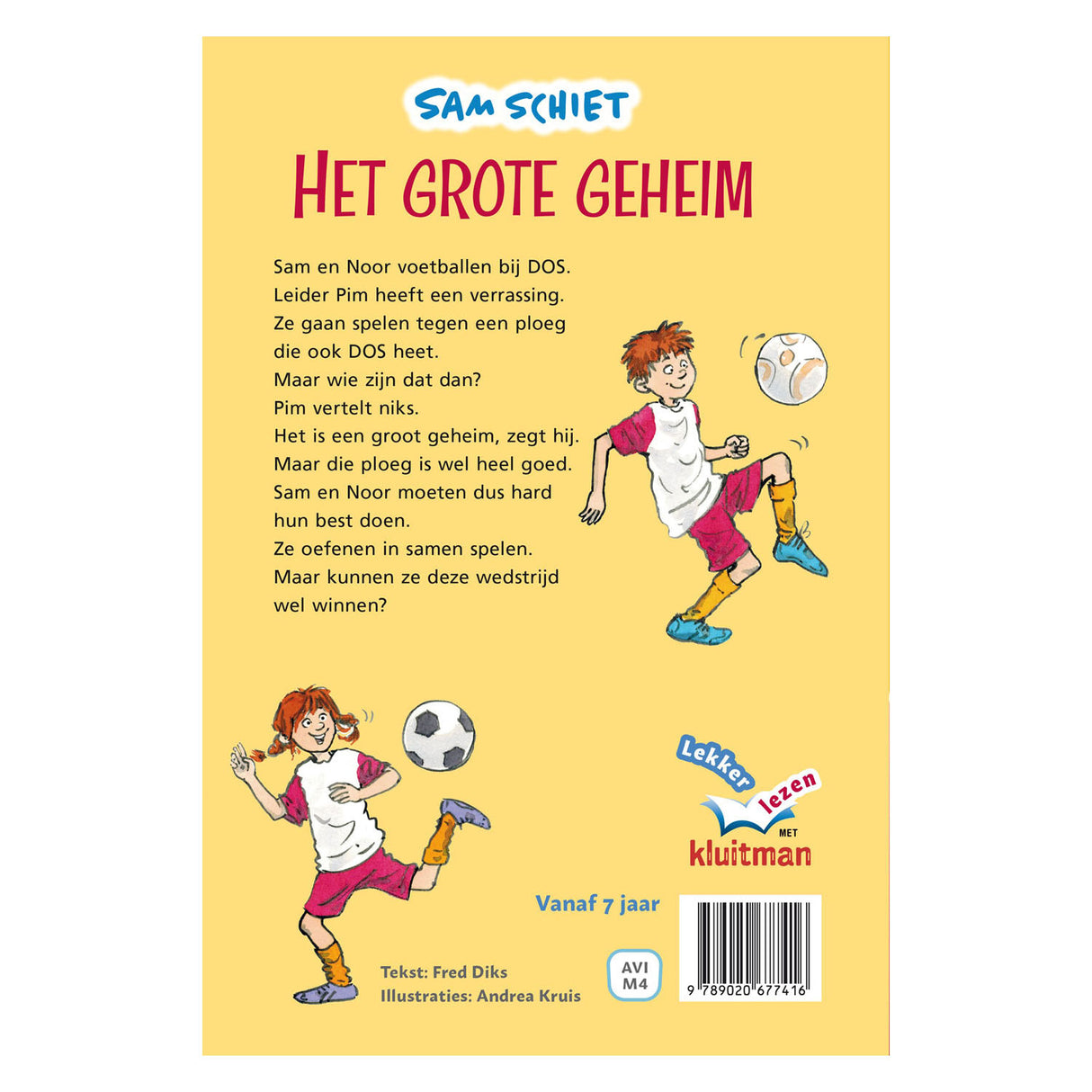 Verlag kluitman Sam schéisst déi grouss geheim Avi-m4