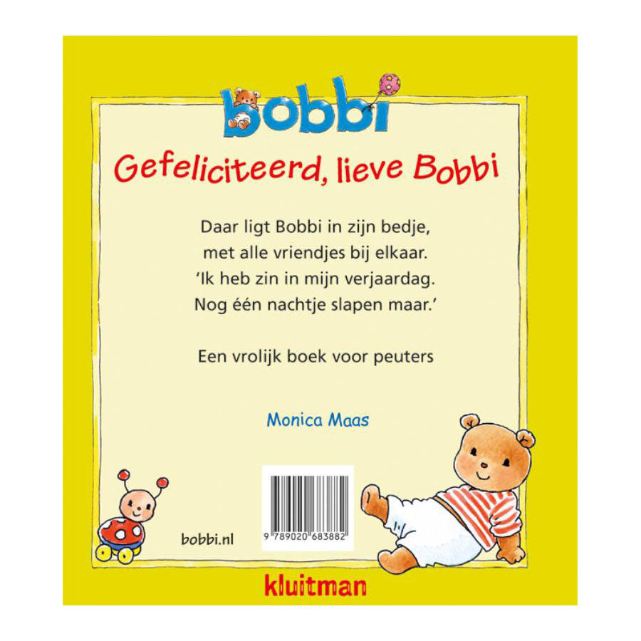 KLUITMAN Bobbi Publisher - Félicitations, Cher Bobbi