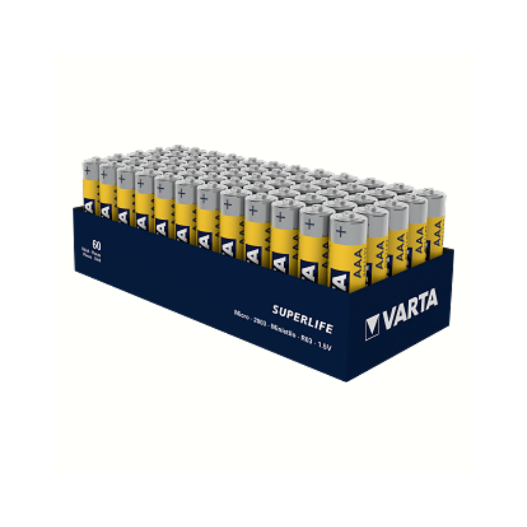 Baterie AAA Superlife R03 1,5 V Zink-Carbon 48 kusů