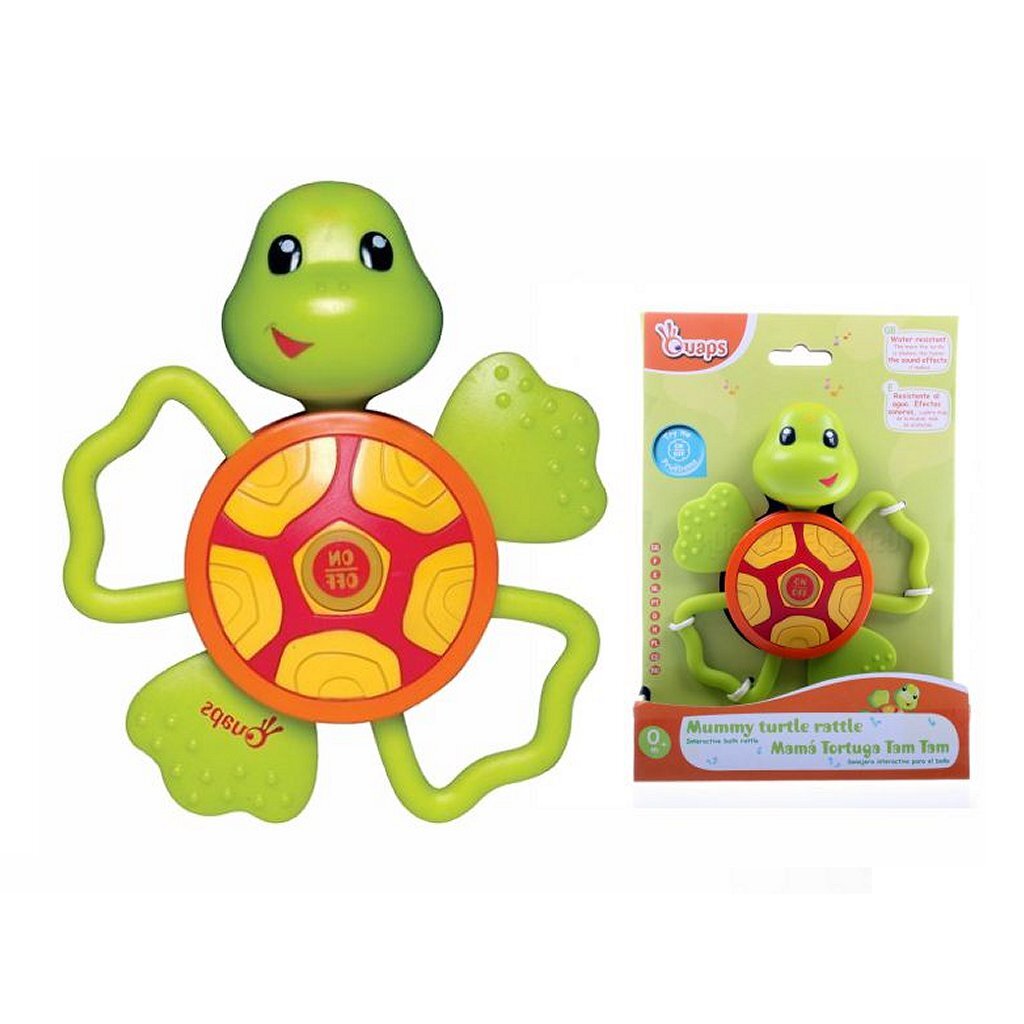 Semplicemente per Kids Quaps Turtle Rattle + Sound