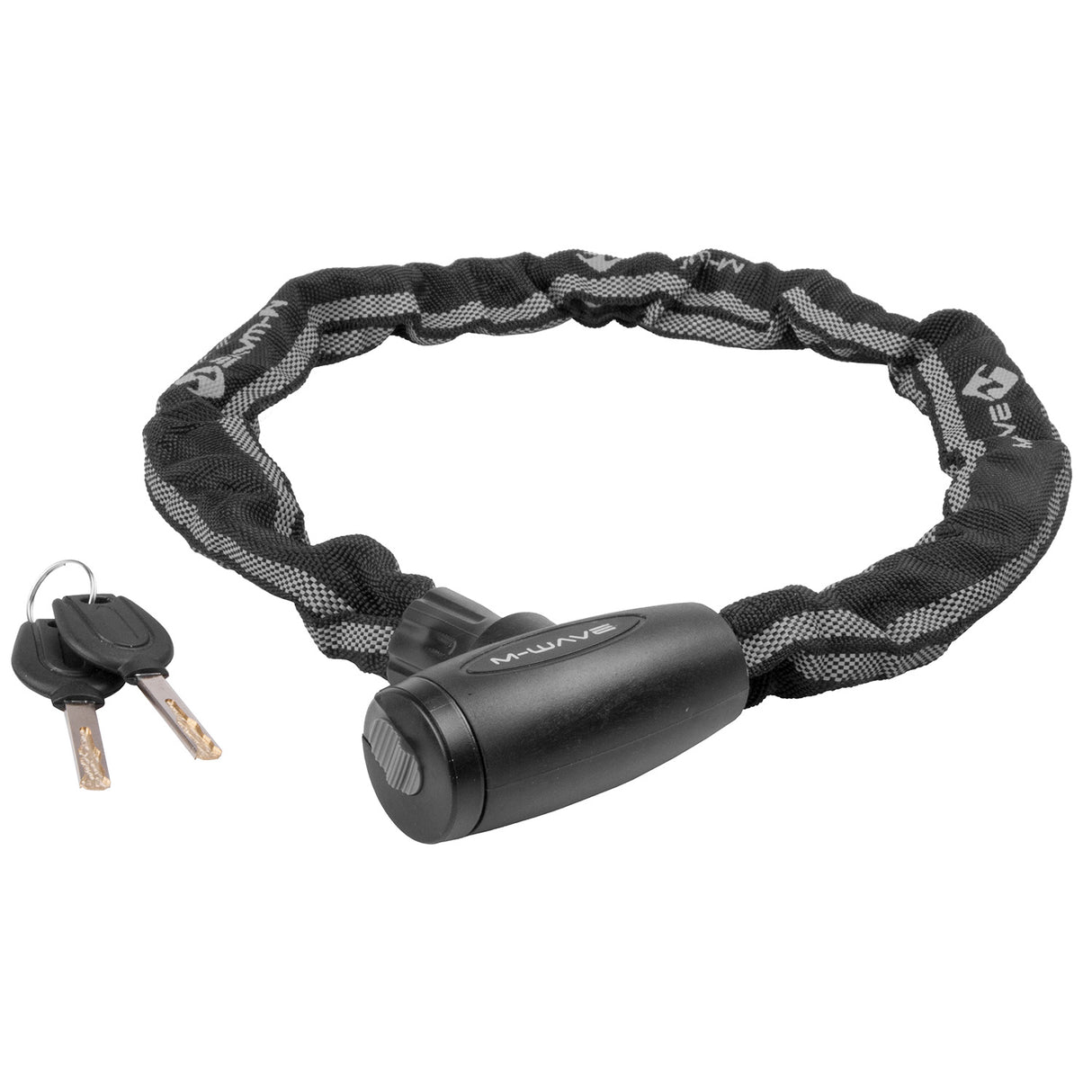 M-Wave Chain Lock Smart Cat 6x85 cm sort grå