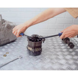 Nástroje Draper Tools Draper Tools 4-částice koevoet Set Black 35396