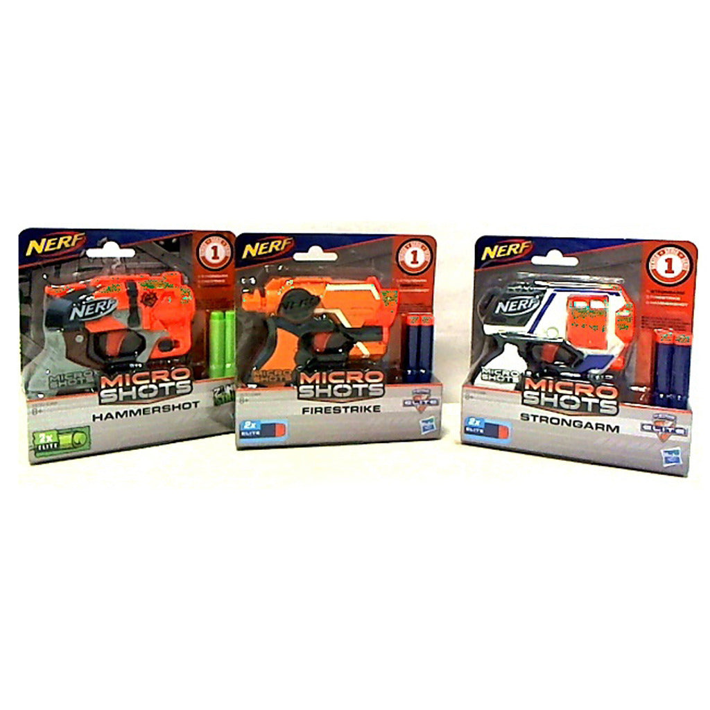 Nerf Streik Mikroshots mat 2 Dart
