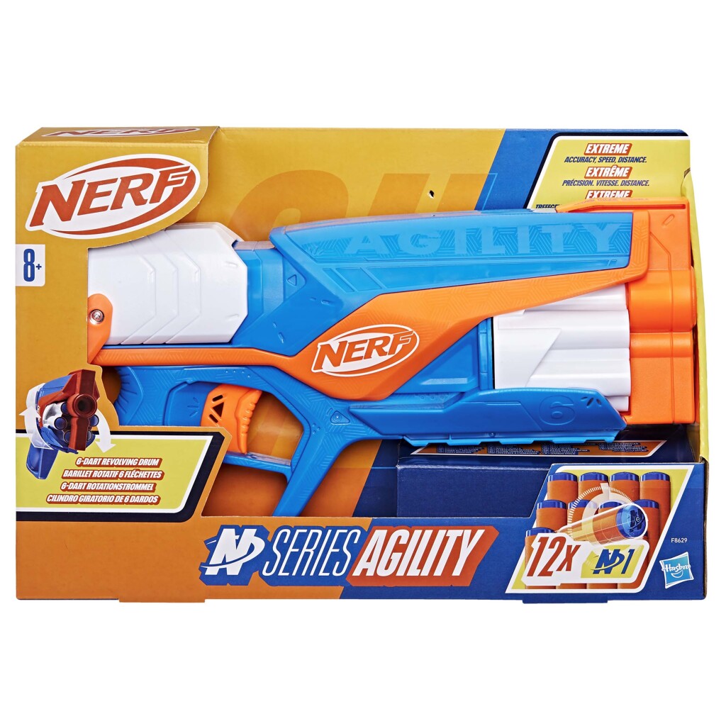 Nerf N Series Agility Blaster + 12 šipků