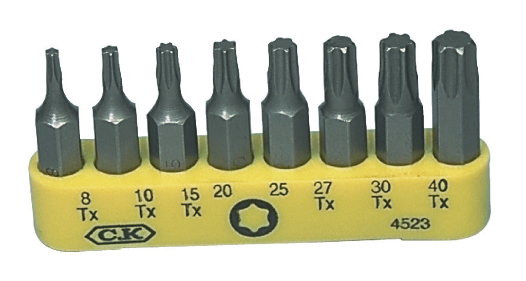 C.k. c. k. CK-4523 8-PART TORX BITSET
