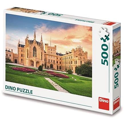 Dinotoys Dino Puzzle - Letnice Castle in the Tjeckien - 500 stycken