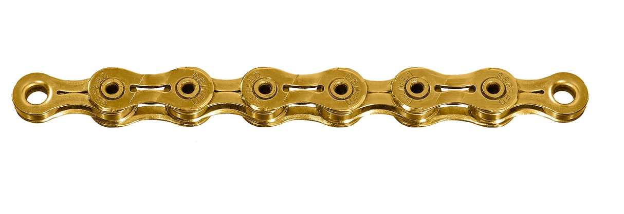 Náhrdelník Sunrace 9 Speed ​​CNM9Z 116 Schakels Ti-Nitride Gold