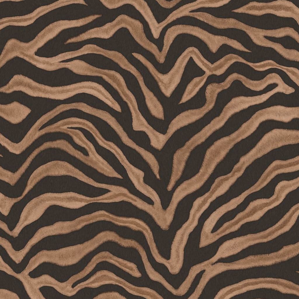 Severní zeď Noordwand tapeta Zebra Print Brown