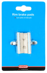 Elvedes bremseklodser 6843 hvid x-rille