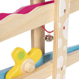 Goki wooden marble track with figures