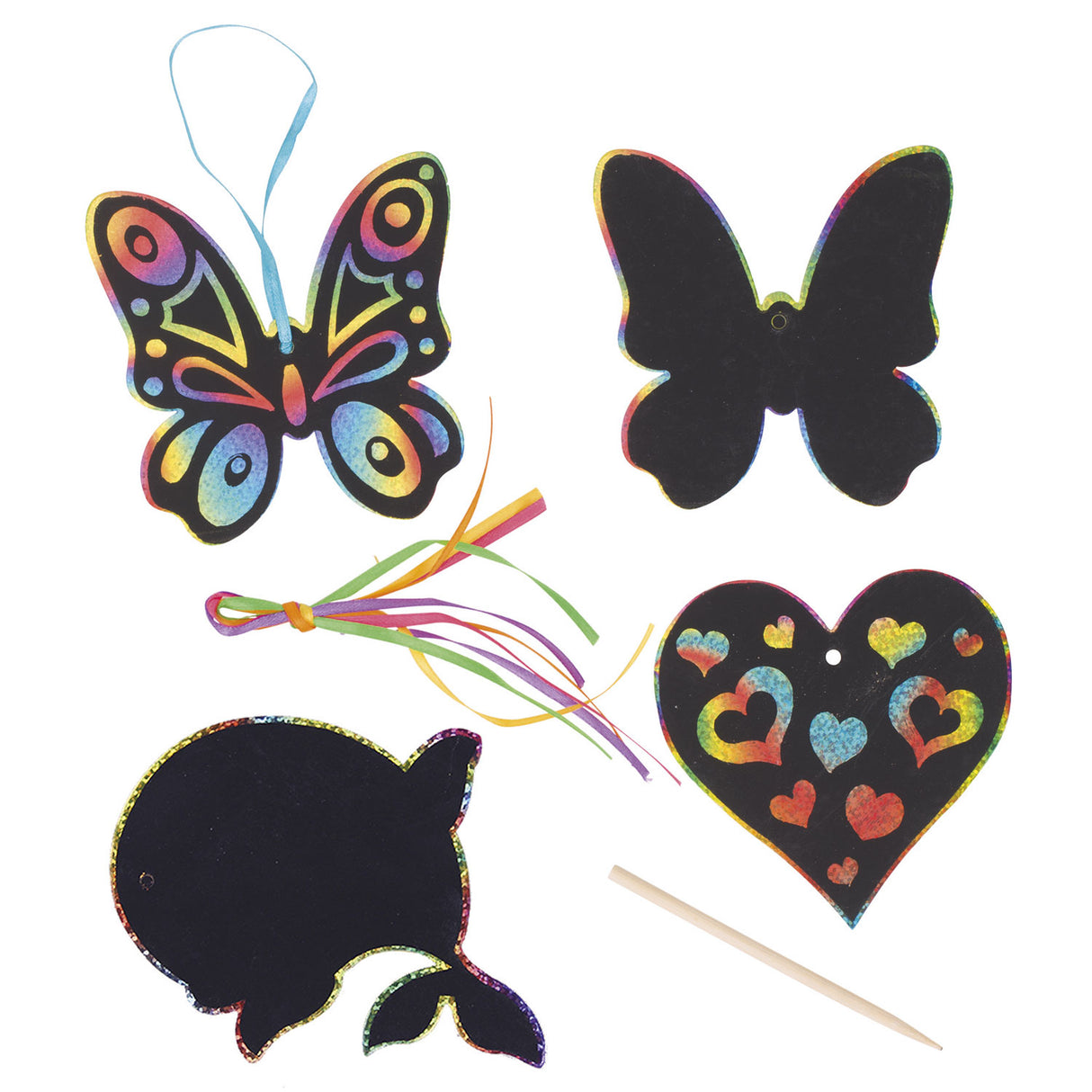 Goki Scratch Hazrs Rainbow, 6e.