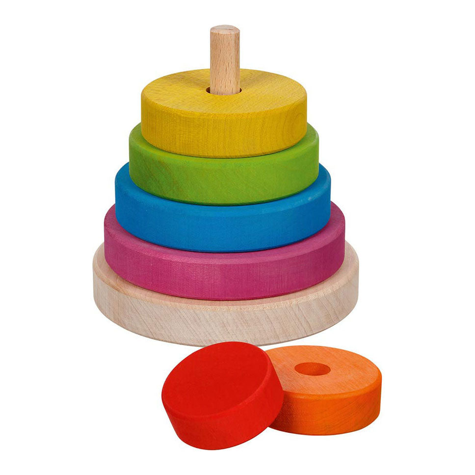 Torre de apilamiento de madera Goki, 7dlg.