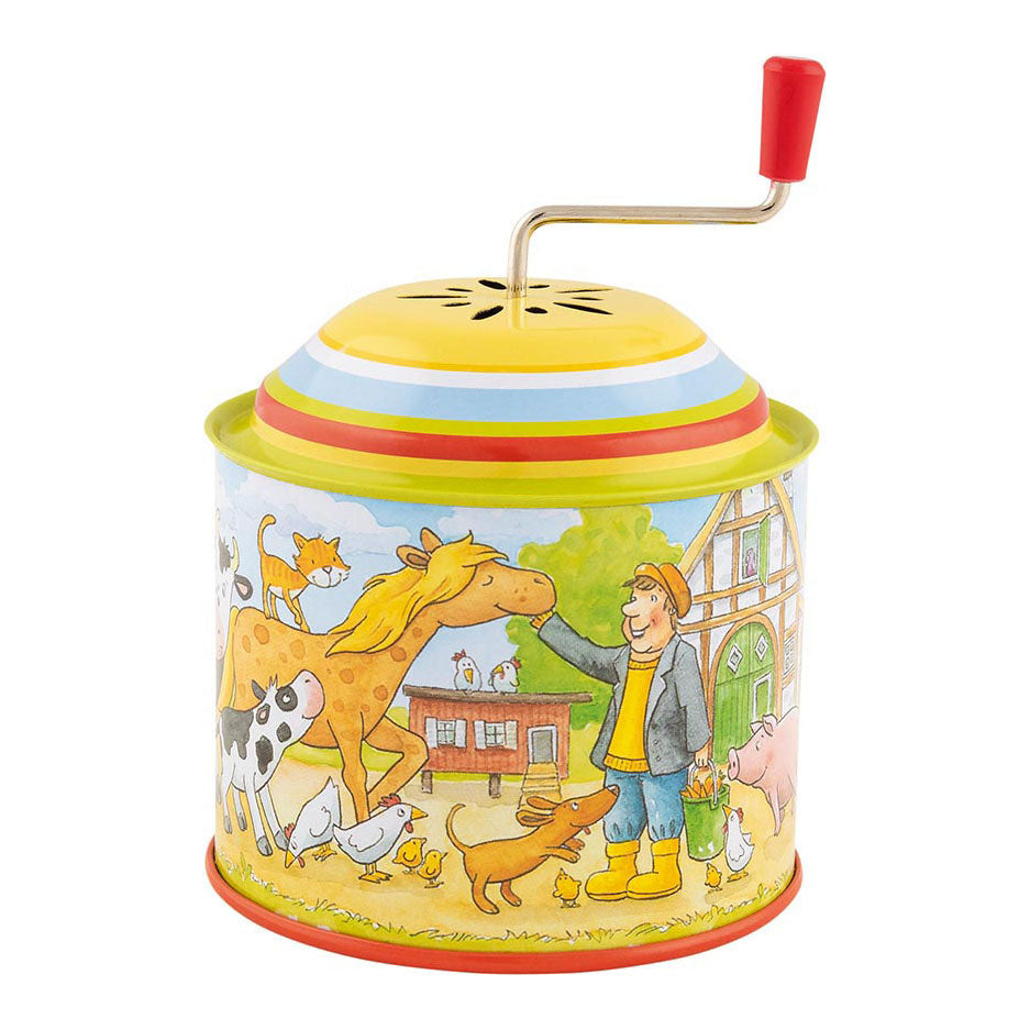 Goki Metal Music Box Farm Old McDonald had A Farm