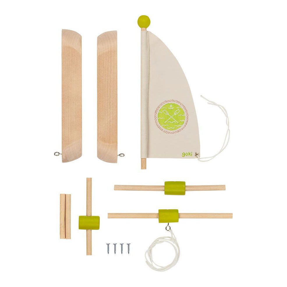 Goki Holzkatamaran -Kit, 11dlg.