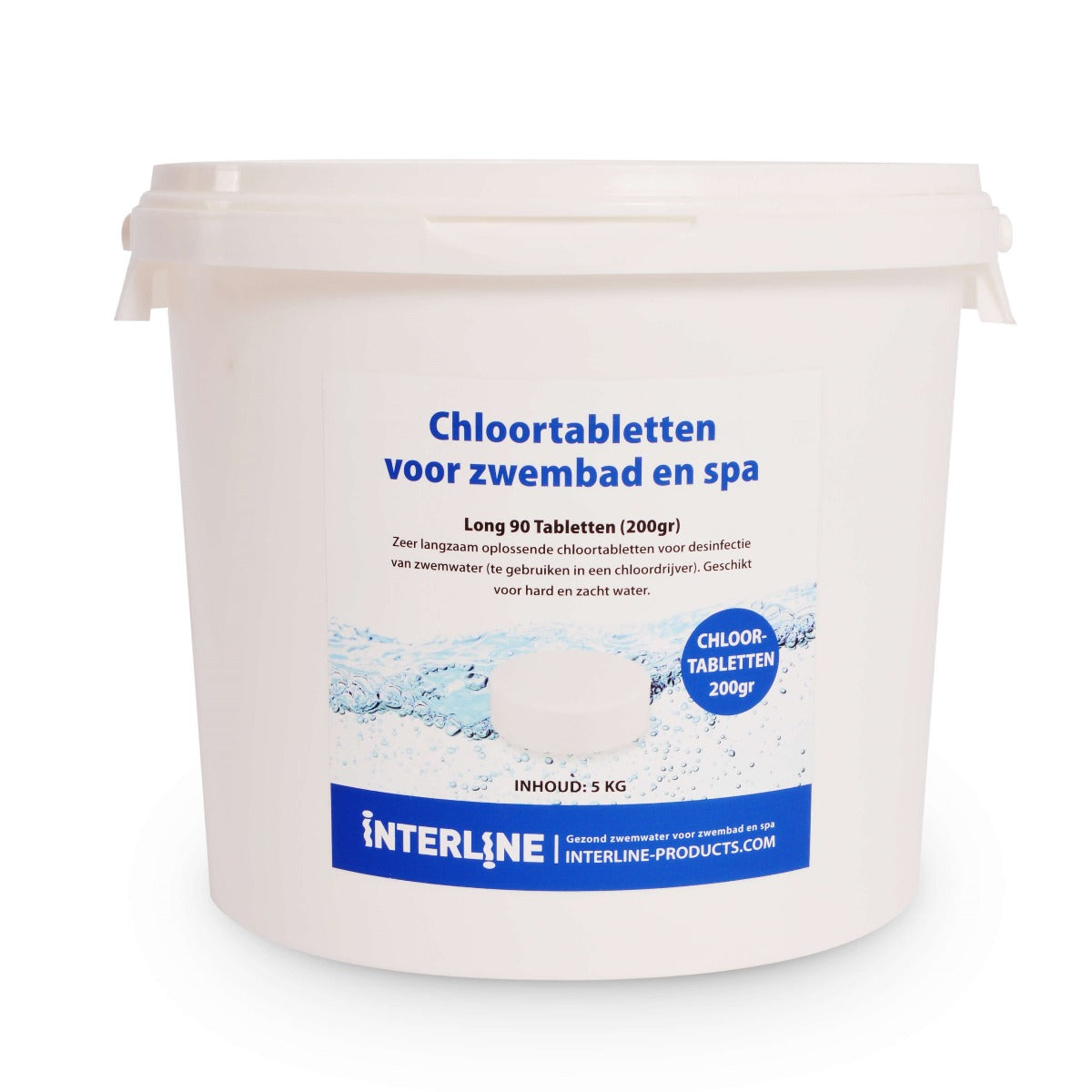 Interline -Chlor -Tabletten Long90 200 Gramm 5 kg