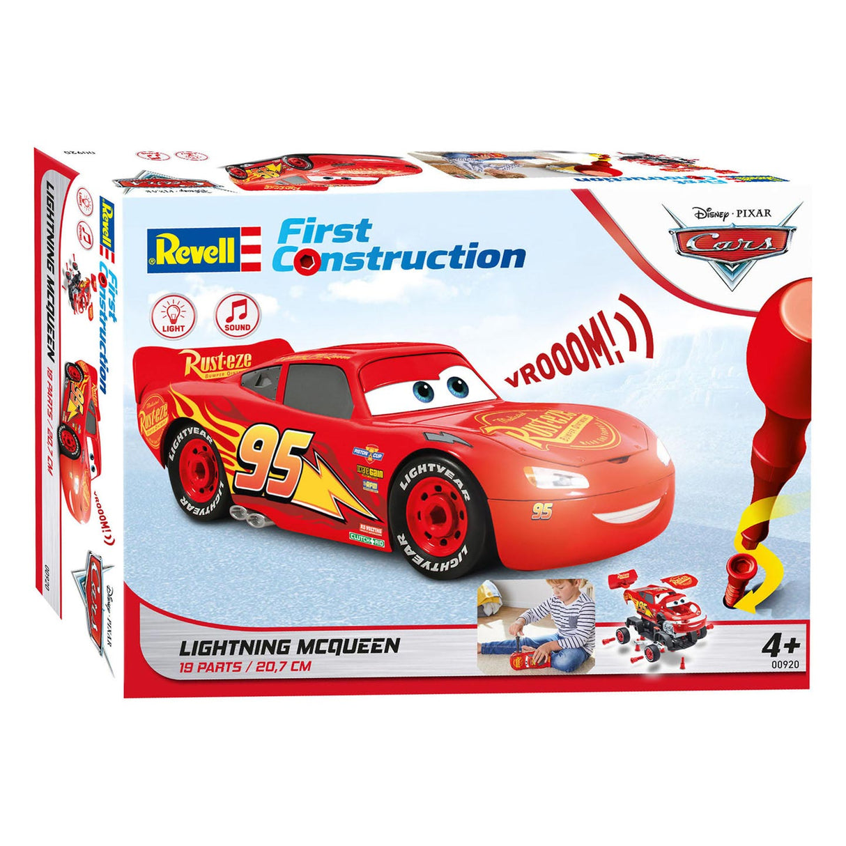 Revell First Lightning McQueen con luz y sonido
