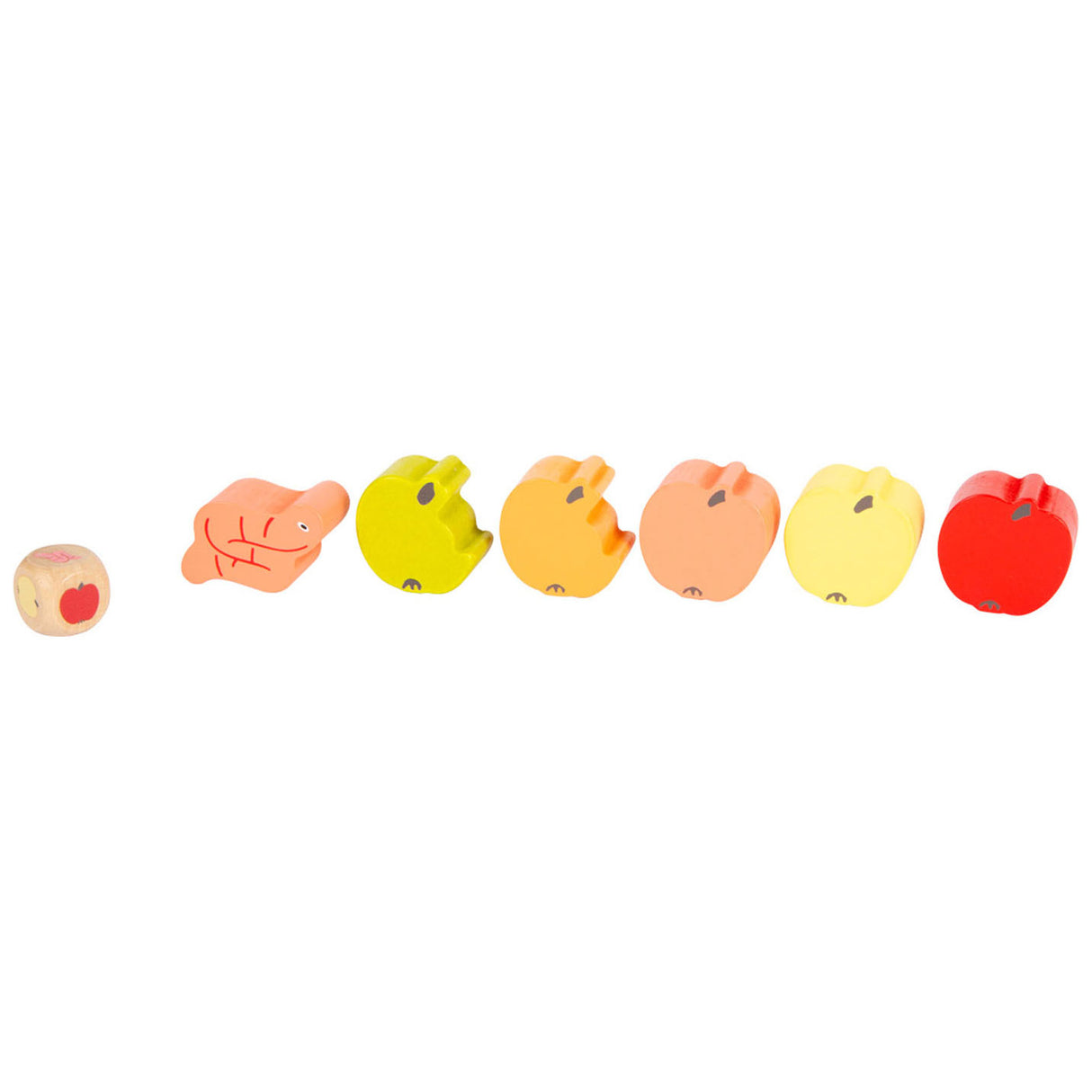 Piccole piede - Cavallo di gioco di bilanciamento in legno, 7dlg.