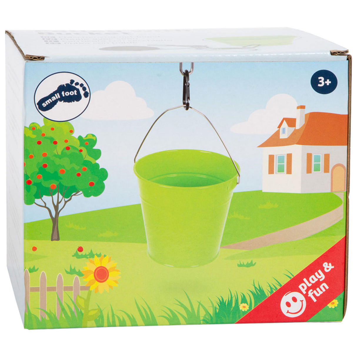 Small Foot - Bucket Green with pulley