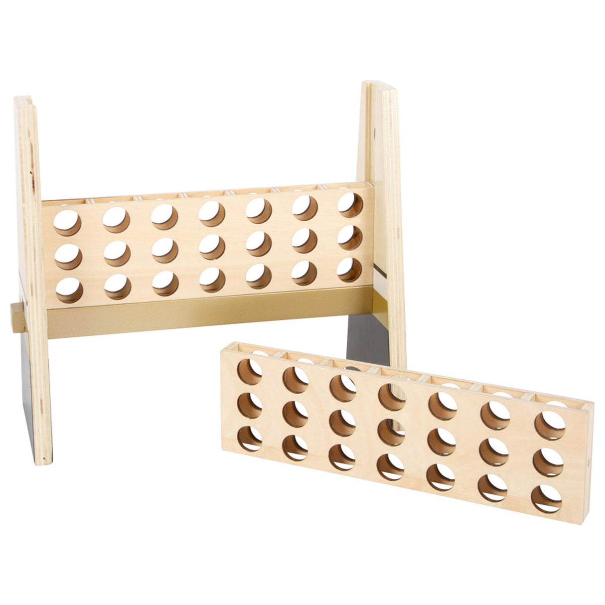 Malá noha - čtyři na 1 line Wood Golden Edition Game