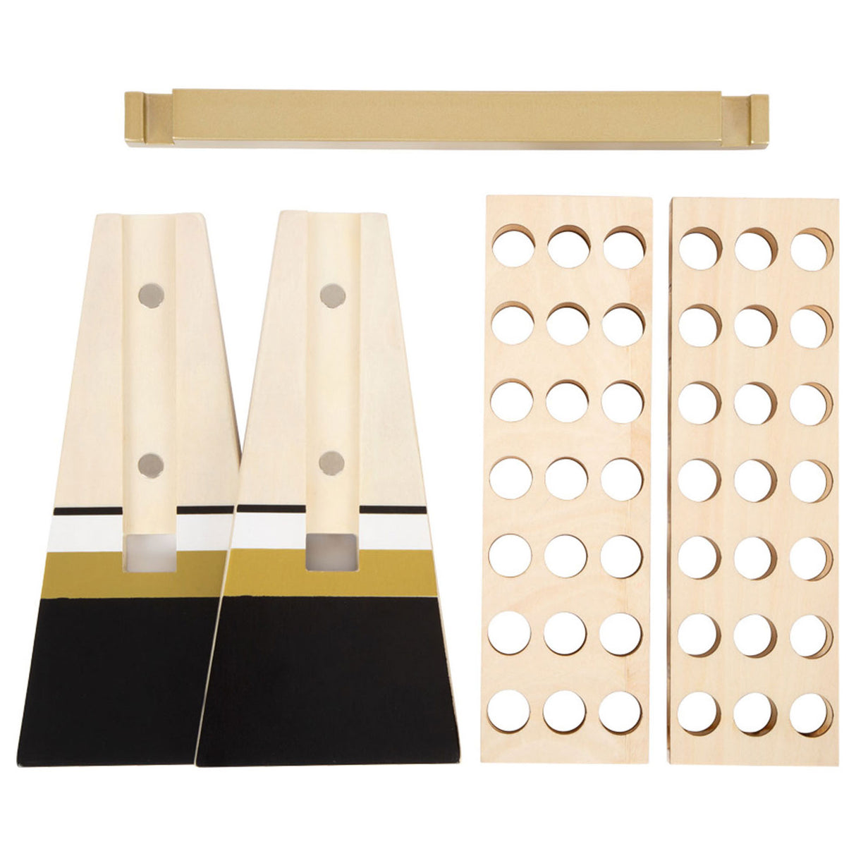 Malá noha - čtyři na 1 line Wood Golden Edition Game