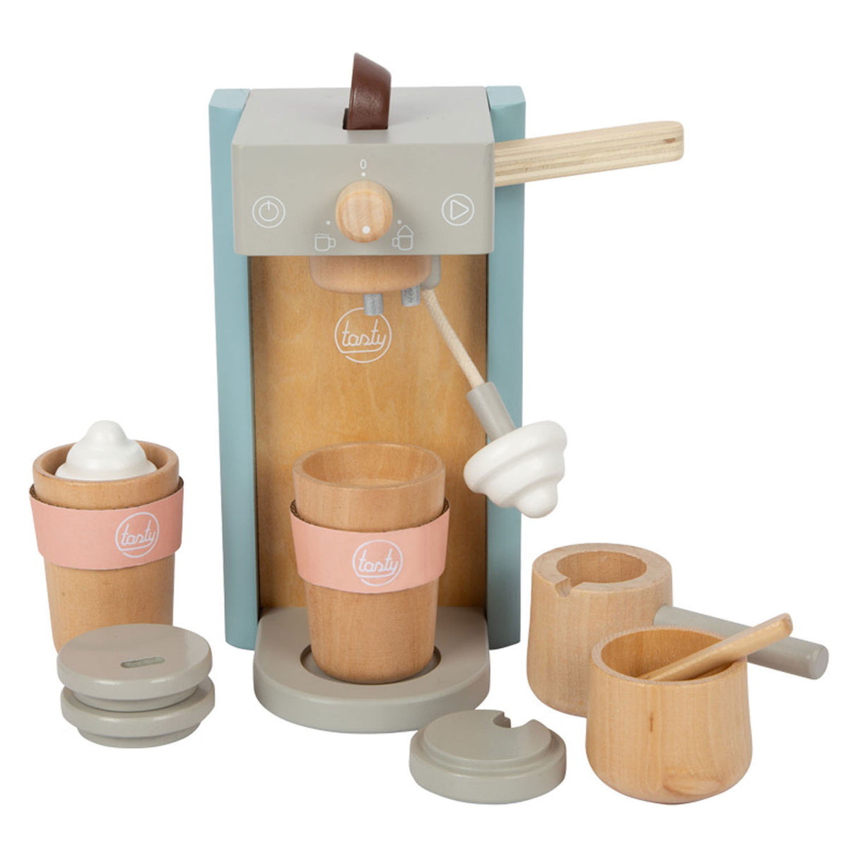 Petit jouet à pied baristaset savoureux