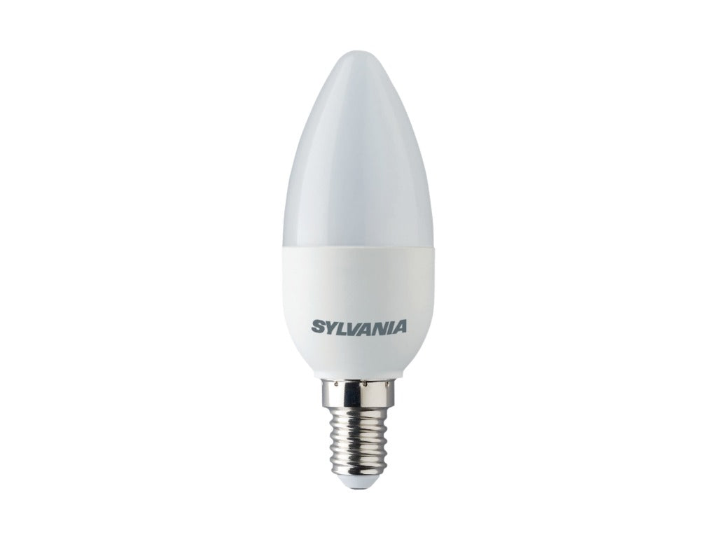 Sylvania 0027544 LED -lampe E14 stearinlys 6,5 W 470 LM 2700K - 2000 K