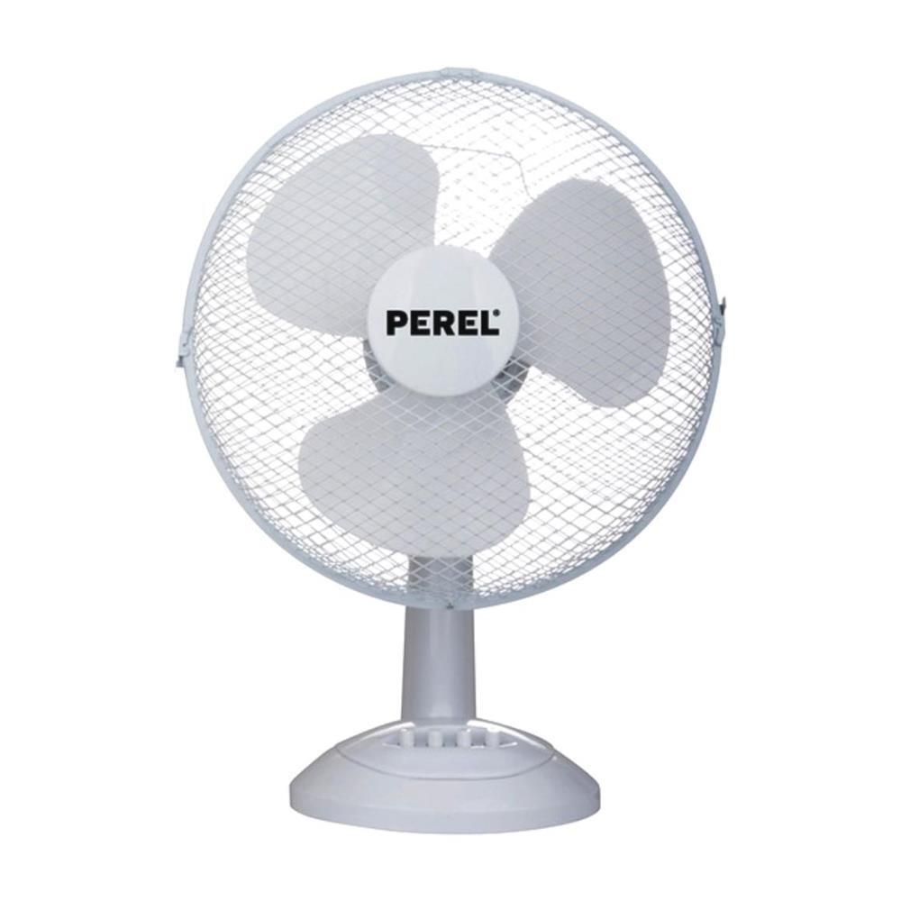 Perel Table Lüfter 40 cm Weiß