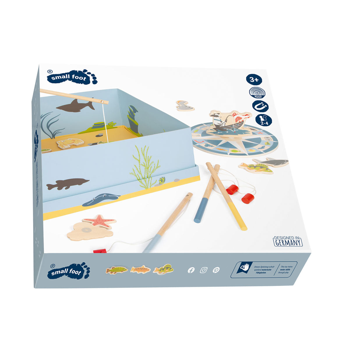 Piccole legno Vishengelpelpel 4 giocatori