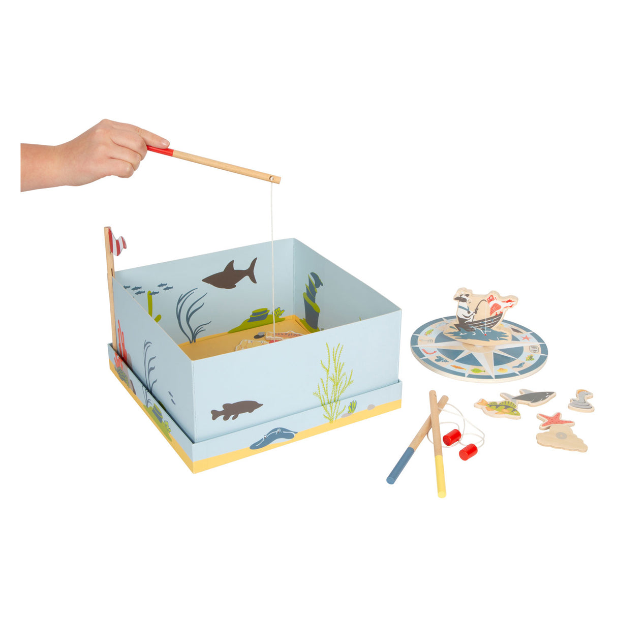 Piccole legno Vishengelpelpel 4 giocatori