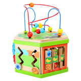 Piccole piede di legno Activatetenkube con safari safari motore