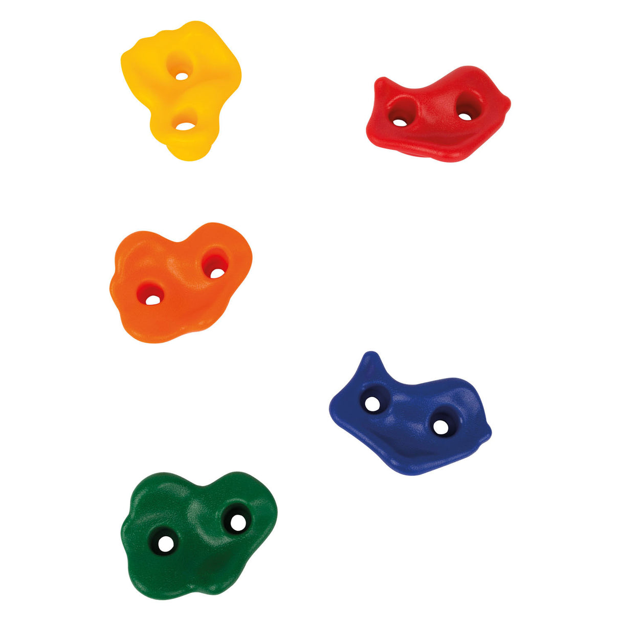 Piccolo piede - Colore in pietra da arrampicata, 5st.