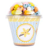 Malá noha - Dřevěné korálky šperky Make Cupcake