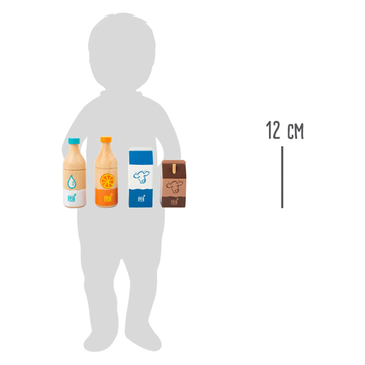 Drank Speelten in legno a piede piccoli Imposti freschi, 4dlg,