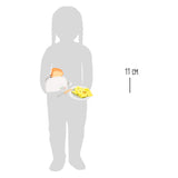 Small foot wooden playets breakfast set with toaster, 7dlg.