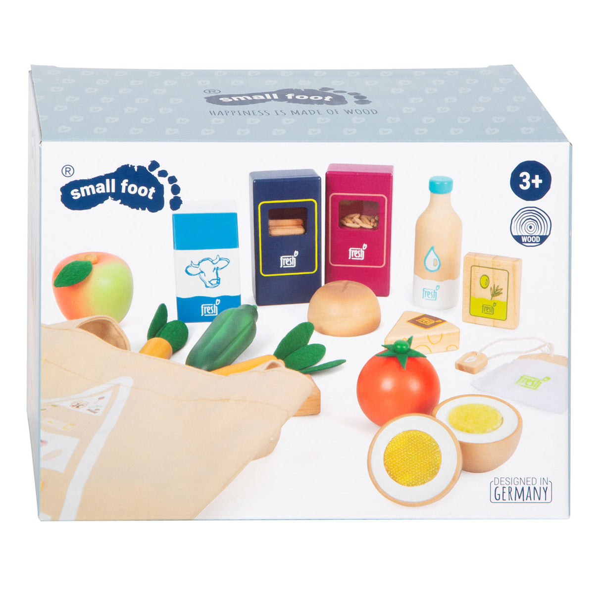 Set di cibi vegetariani, 17dlg.