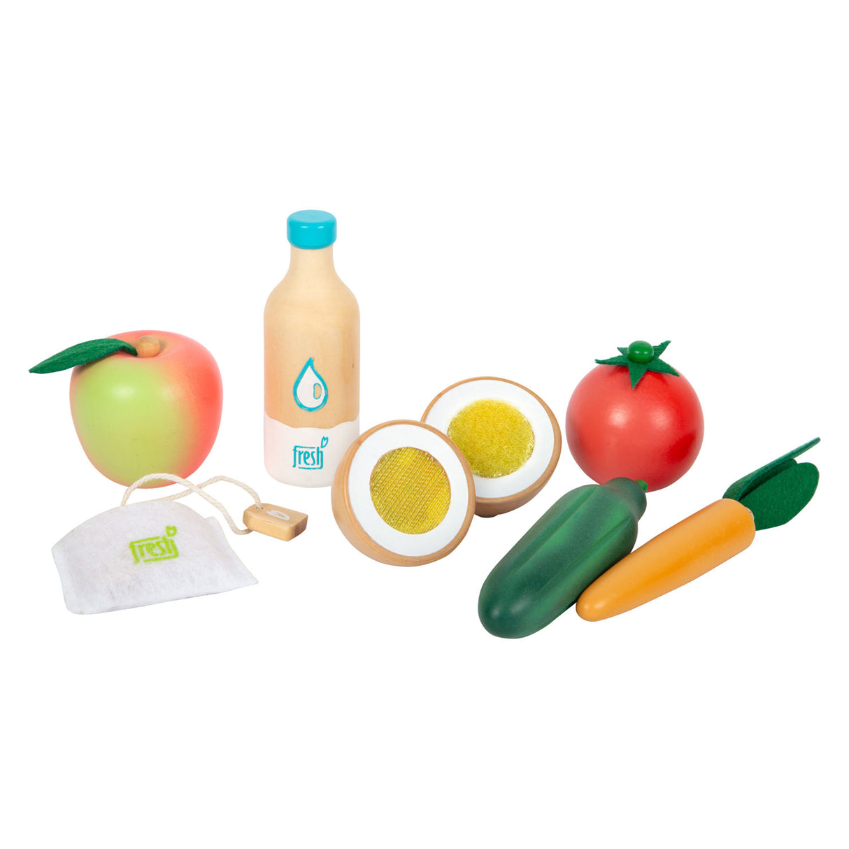 Set di cibi vegetariani, 17dlg.