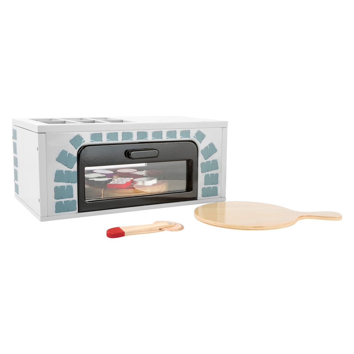 Majhno stopalo - leseni set za pice -pizza, 25dlg.