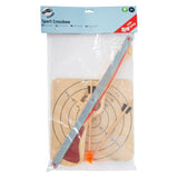 PITO PEQUEÑO - Cross deportivos de madera con tablero objetivo, 4dlg.